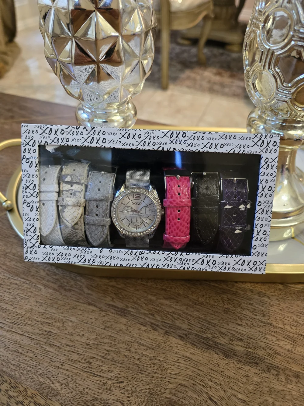 XOXO watch with 6 different straps #watch #strapswap Women Watch